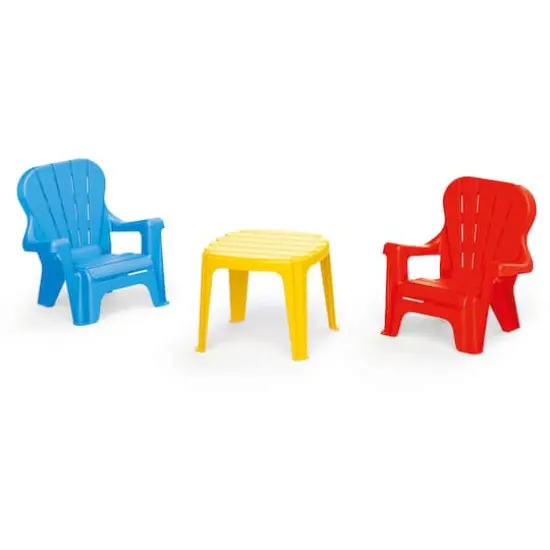 Dolu Toys Children's Plastic Table & Chairs Set {1}