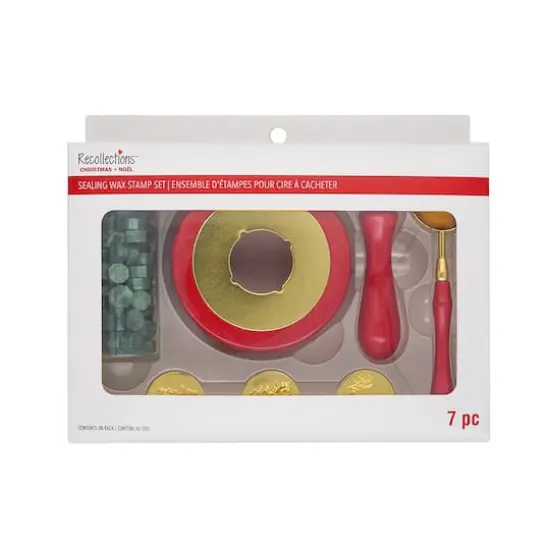 Green Sealing Wax Stamp Set by Recollections™ {4}
