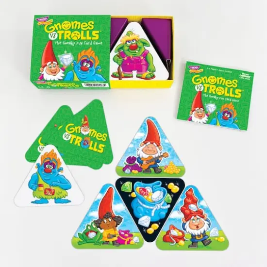 Trend Enterprises® Gnomes vs Trolls The Sneaky Fun Card Game {3}