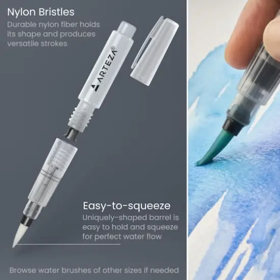 Arteza&reg; Ocean Colors Watercolor Half Pan Set {4}