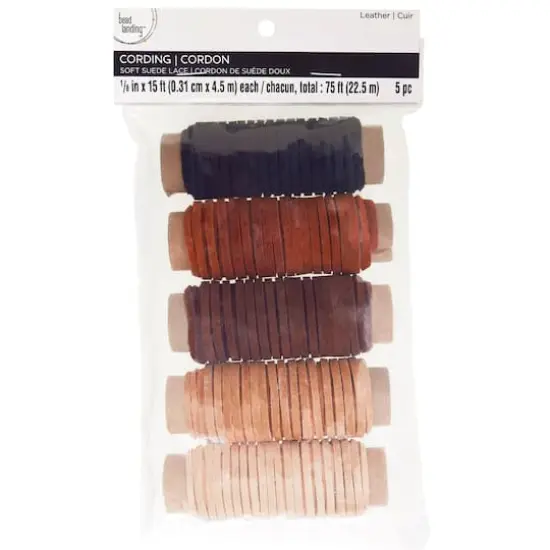 Suede Lace Cording Value Pack By Bead Landing&trade; {5}