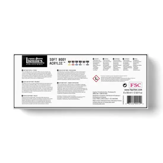 Liquitex&reg; Soft Body Acrylic Mixing Set {7}