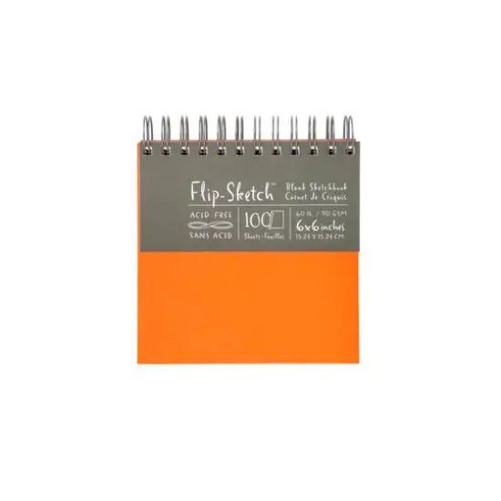 Global Art Flip-Sketch Sketchbook, 6" x 6" {1}