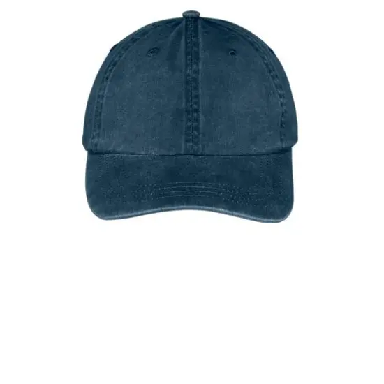 Port & Company&reg; Pigment-Dyed Cap Navy {1}