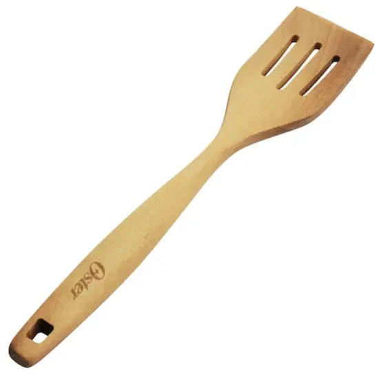 Oster Acacia Wood Slotted Turner Cooking Utensil {1}