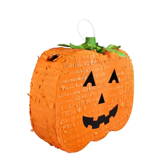 15" Orange Jack-o'-Lantern Pi&ntilde;ata by Ashland&reg; {3}