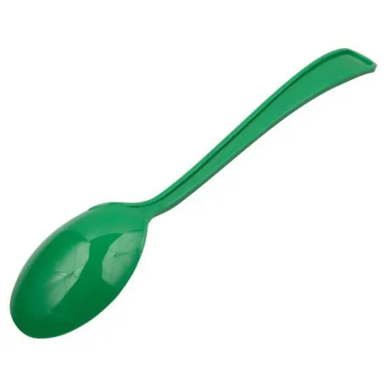 JAM Paper Premium Disposable Plastic Spoons, 48ct. Green {6}