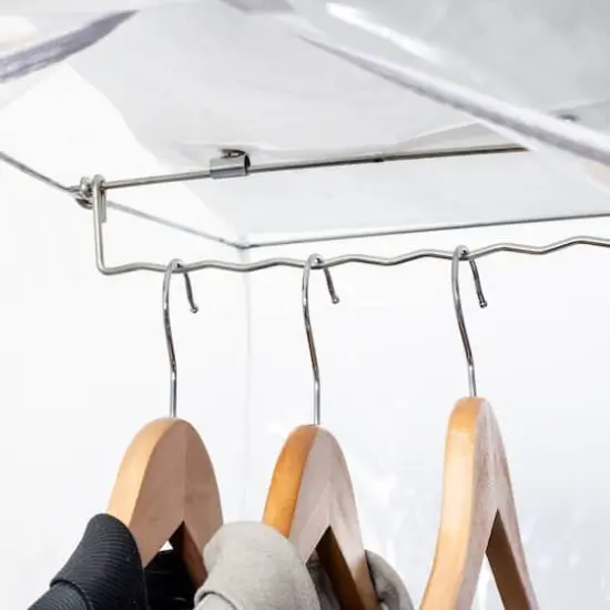 Honey Can Do White Short Garment Bag {3}