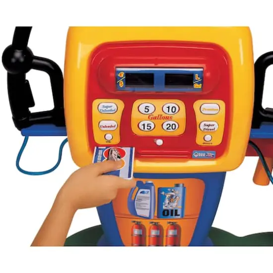 Children's Electronic Self-Service Gas Station Playset {7}