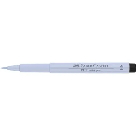 Faber-Castell&reg; PITT&reg; Soft Brush Artist Pen 220 Light Indigo {4}