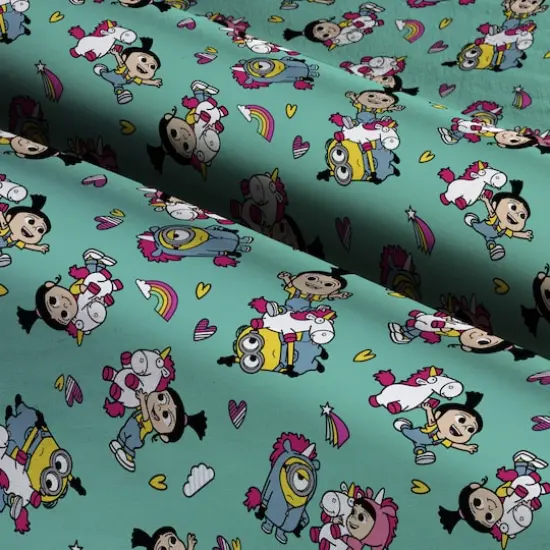 Universal Illumination Minions Fluffy Trio Toss Cotton Fabric {4}