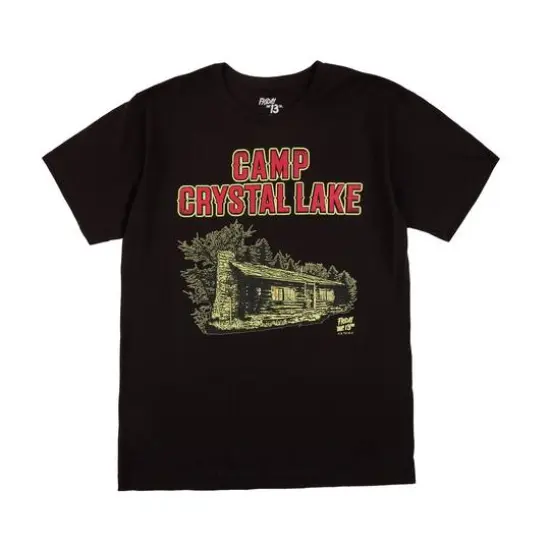 Camp Crystal Lake Adult T-Shirt {1}