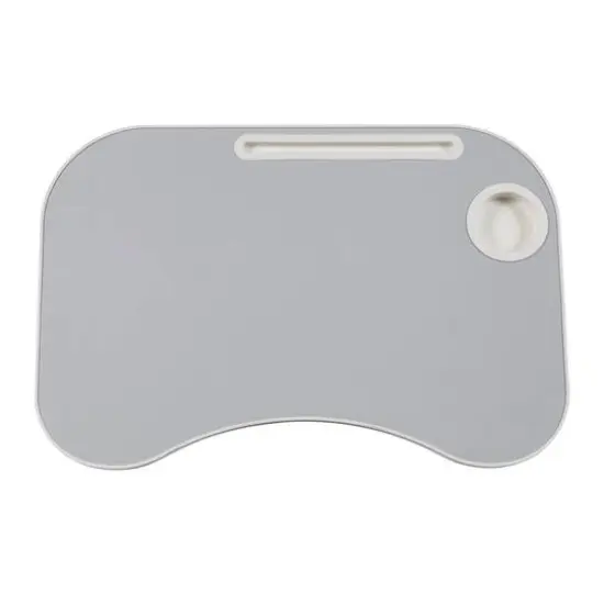 Gray & White Collapsible Folding Lap Desk {5}