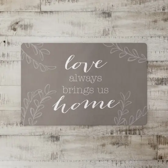 Love Brings Us Home Floor Mat, 27" x 18" {3}