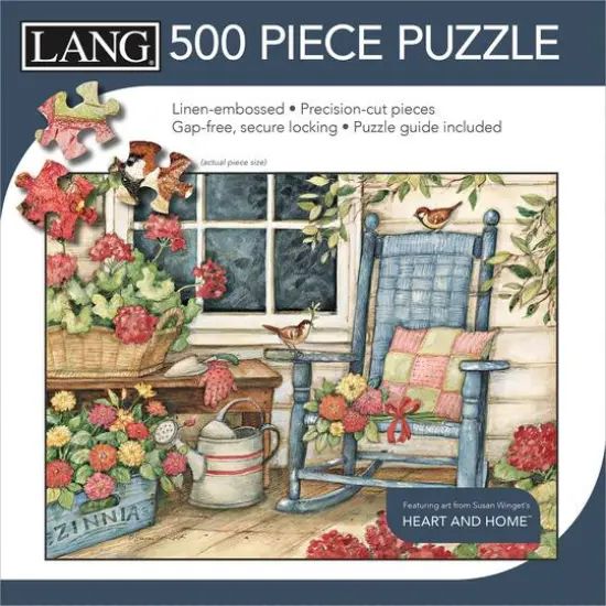Lang Rocking Chair 500 Piece Jigsaw Puzzle {1}