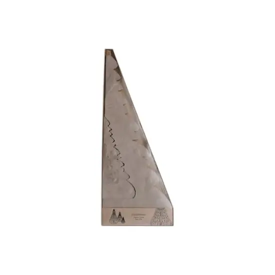 Hello Honey&reg; Round Gray Paper Folding Honeycomb Tree Set with Gold Glitter {4}