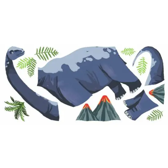 RoomMates Brachiosaurus Dino Peel & Stick Giant Decals {3}