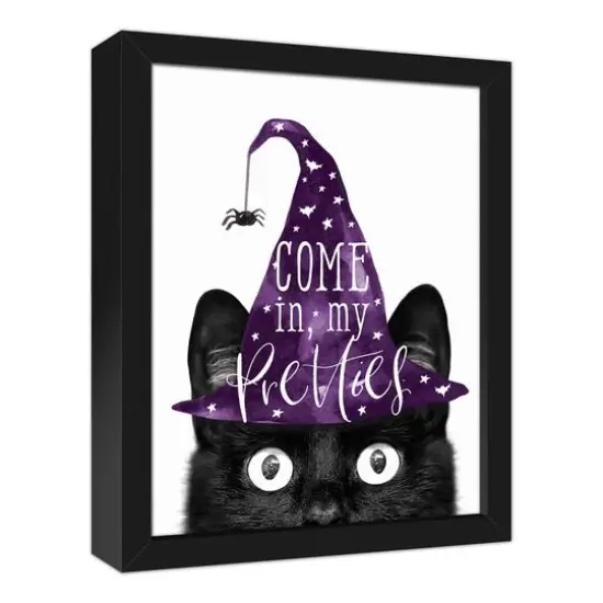 Come in my Pretties 11" x 14" Black Framed Canvas {3}