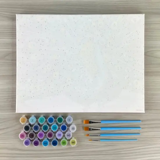 ArtSkills&reg; Premium Peacock Paint-by-Number Kit {4}