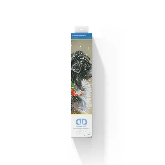 Diamond Dotz&reg; Intermediate Christmas Collie Diamond Painting Kit {4}