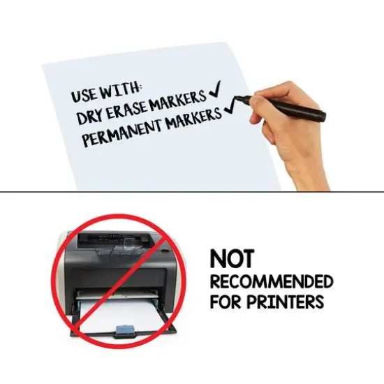 Hygloss Transparent 8.5" x 11" Acetate Sheets, 10ct. {4}