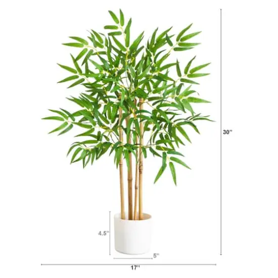 30in. Artificial Bamboo Tree {3}