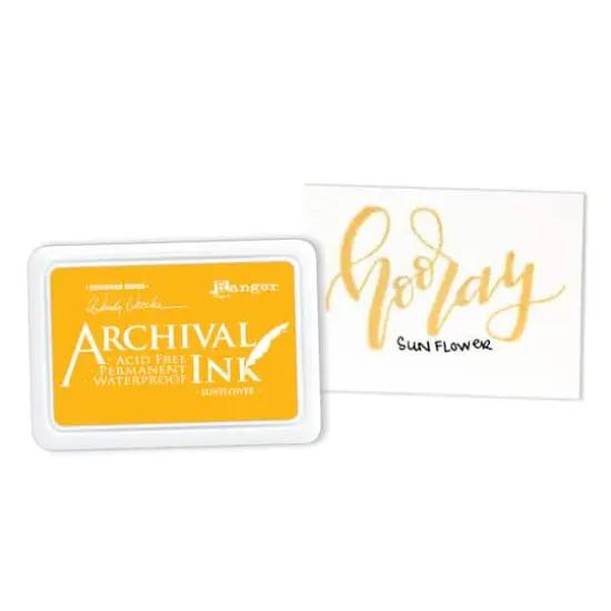 Ranger Archival Ink&trade; Pad Sunflower {3}