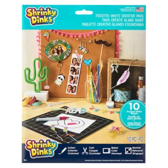 Shrinky Dinks&reg; Frosted White Creative Pack&trade; {1}