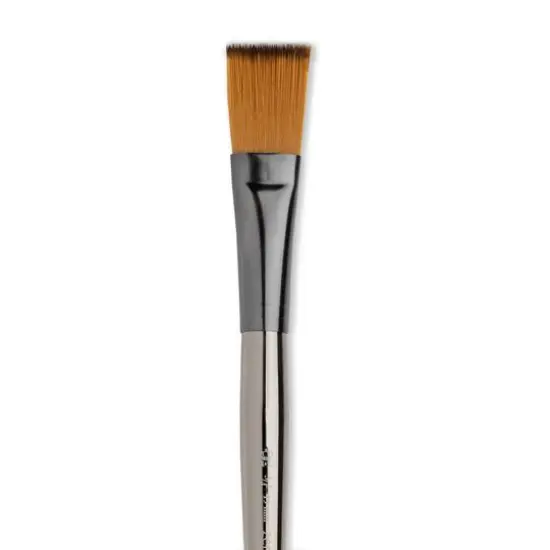Zen&reg; Series 73 Synthetic All Media Short Handle One Stroke Brush, 3/4" {3}