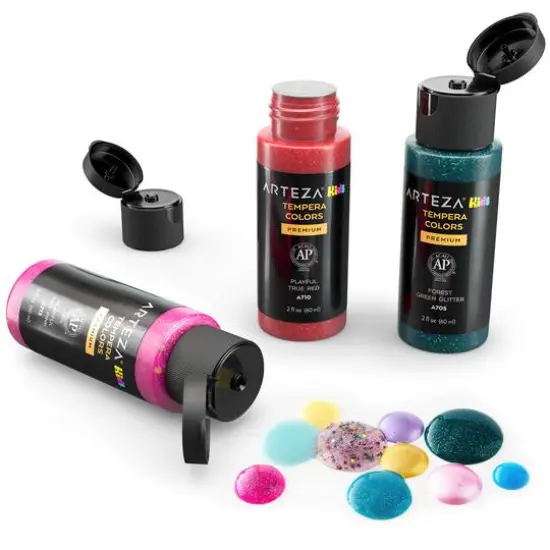 Arteza&reg; 32 Color Tempera Paint Set {6}
