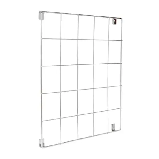 Honey Can Do Chrome Wall Grid Kit {5}