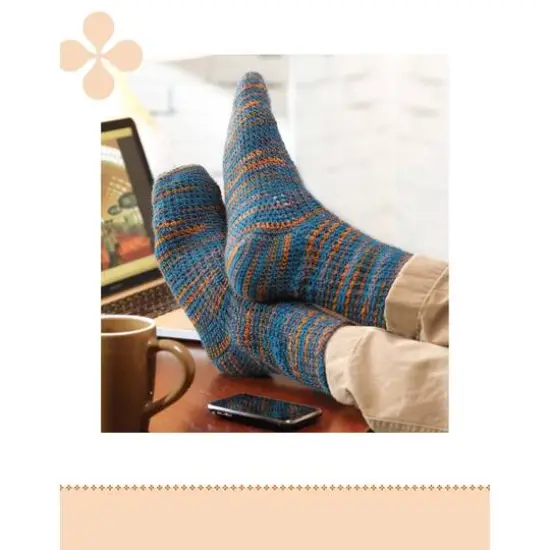 Leisure Arts&reg; I Can't Believe I'm Crocheting Socks Book {5}