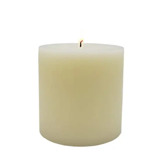 4" x 4" Ivory Pillar Candle by Ashland&reg; {5}