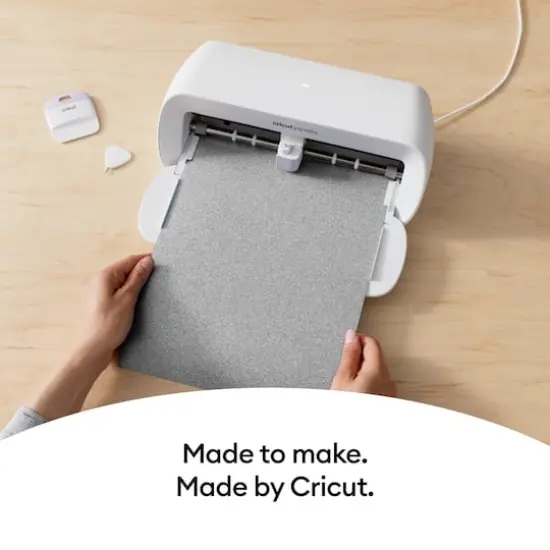 Cricut Joy Xtra&trade; Smart Iron-On&trade; Prismatic Glitter, 19" Silver {5}