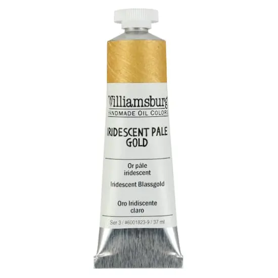 Williamsburg&reg; Artist Oil Colors, 37mL Iridescent Pale Gold {1}