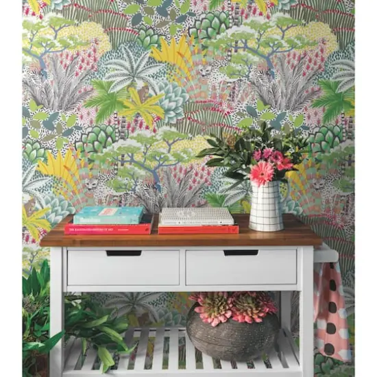 RoomMates Tamara Day Jungle Vibe Peel & Stick Wallpaper {4}