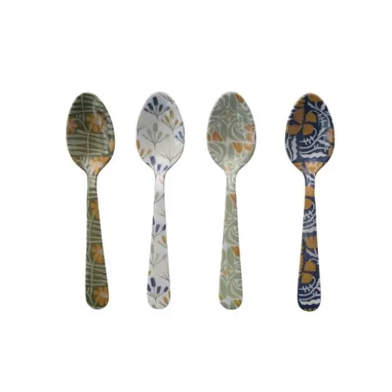 Hello Honey&reg; Floral Enameled Stainless Steel Spoon Set {1}