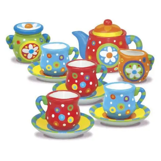 4M Paint Your Own Mini Tea Set {4}