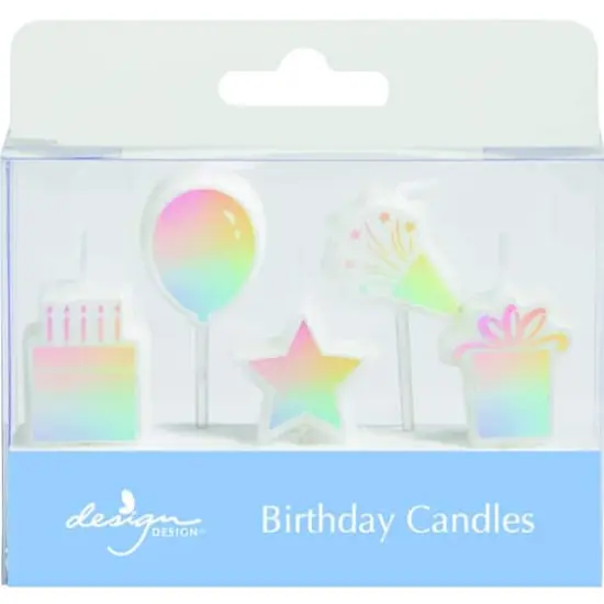 Design Design Spectrum Specialty Birthday Candles Set {1}