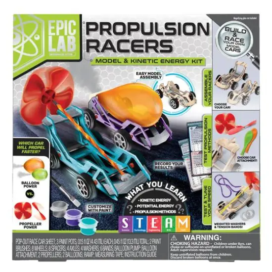 ArtSkills&reg; Epic Lab Propulsion Racer STEM Kit {1}
