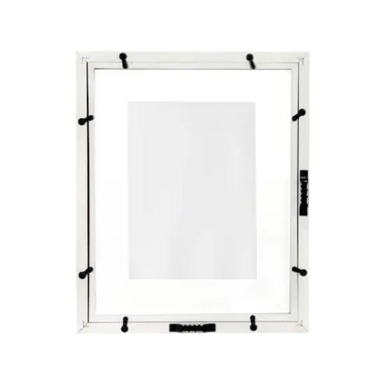 White Wooden Float Frame by Studio D&eacute;cor&reg; {4}