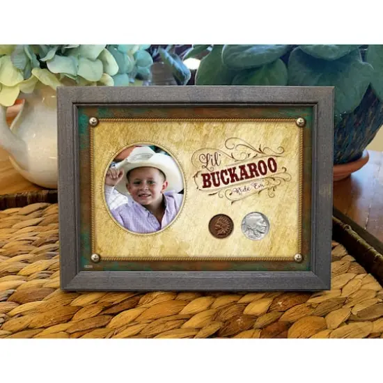 Lil' Buckaroo Coin Set 5" x 7" Frame {3}