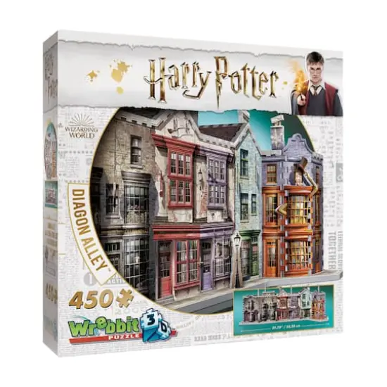 Harry Potter&trade; Diagon Alley&trade; 450 Piece 3D Puzzle {1}