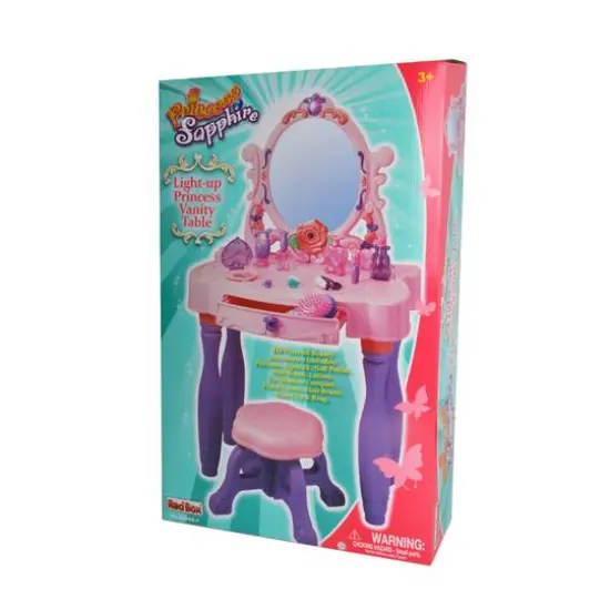 Red Box Toy Light Up Princess Vanity Table {4}