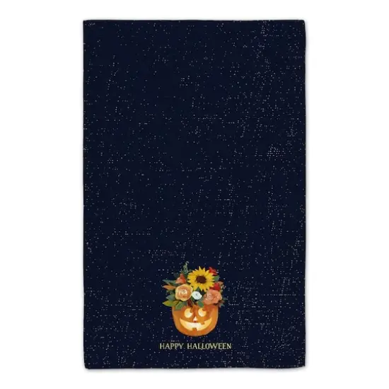 Floral Jackolantern 16" x 25" Tea Towel - Set of 2 {5}