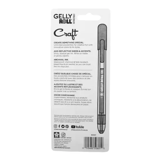 Gelly Roll&reg; Craft Medium Retractable Gel Pen Set {4}