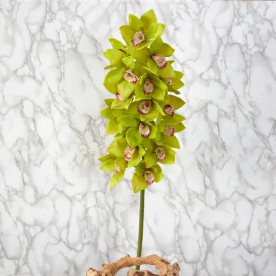 40" Cymbidium Orchid Artificial Flower (Set of 2) {4}