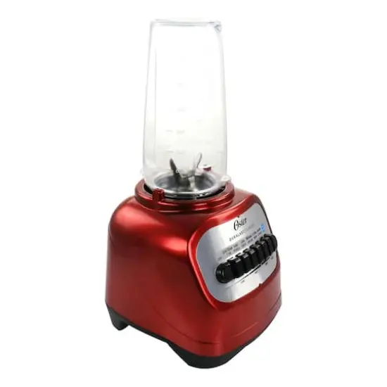 Oster Red Classic Series 2-in-1 6-Cup Blender with Smoothie Cup {5}