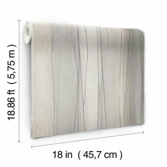 RoomMates Making Waves Peel & Stick Wallpaper Gray/Tan {9}