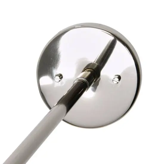 Hello Honey&reg; 5.7ft. Metal & Glass Ceiling Light Polished Nickel {8}